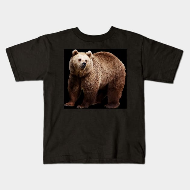 big    bear Kids T-Shirt by busines_night